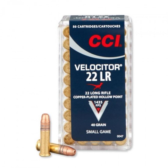 .22LR CCI Velocitor CPHP 40gr 50db